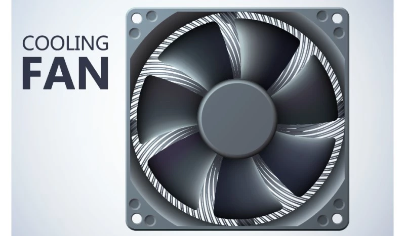 cooling fan of computer