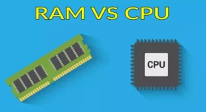 importance of RAM vs CPU