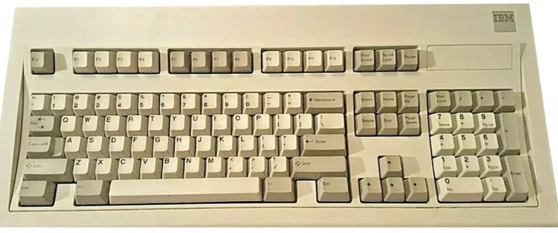 Old IBM keyboard