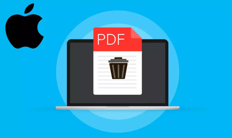 How to delete a page from a PDF in Mac